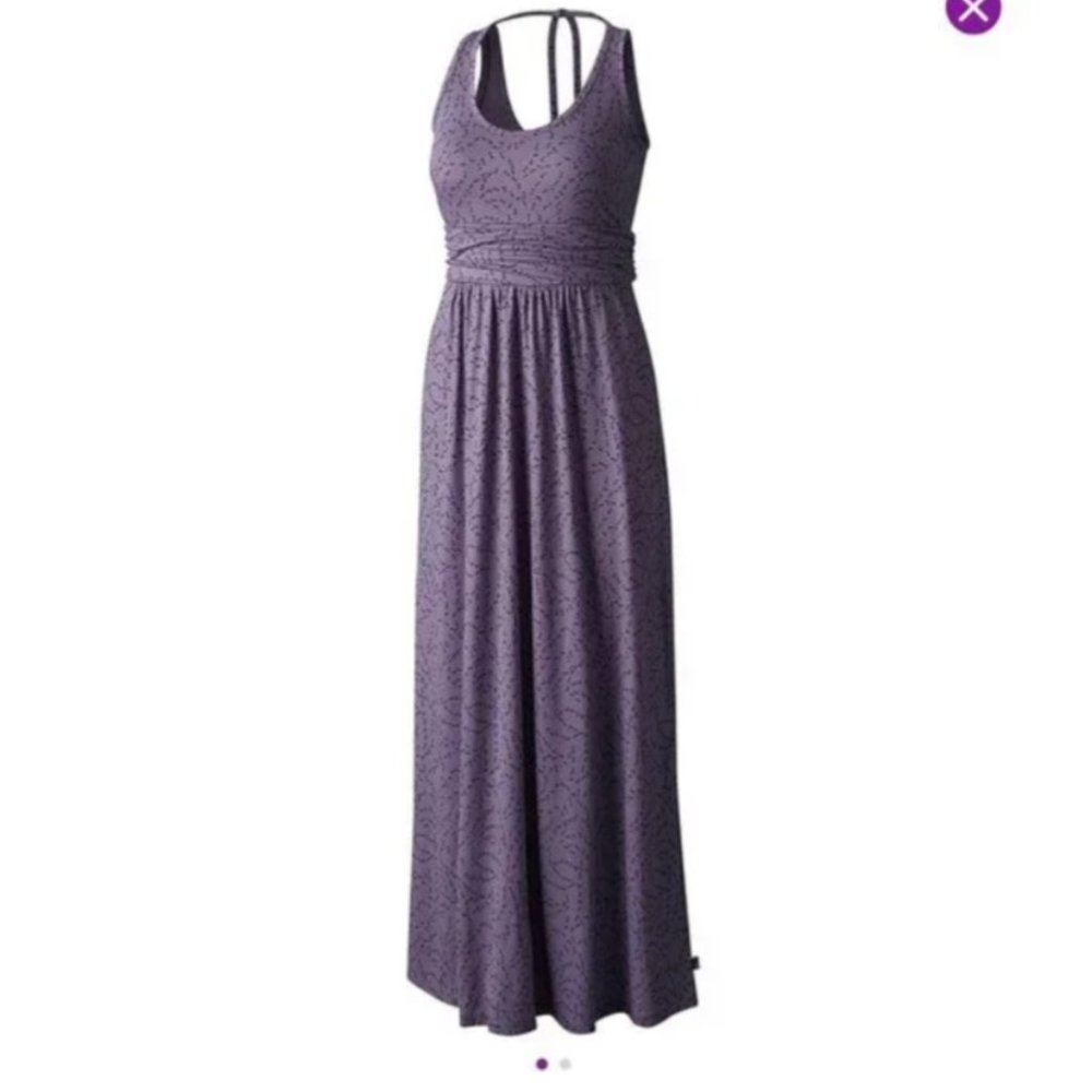 Mountain Hardwear purple maxi dress - M